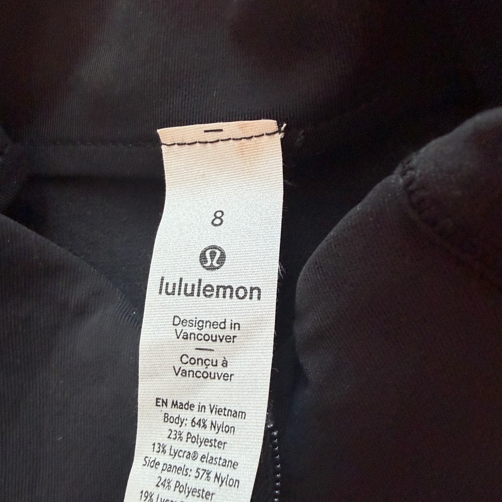 lululemon athletica Midnight Black Jersey Long Sleeved Top - Picture 13 of 16